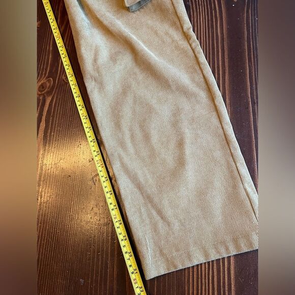 Sixth June Utility Corduroy Pants Sz XL Brown Large Pockets Side Straps Festival - Picture 5 of 9